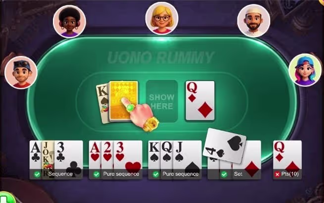 Yono style rummy and teen patti mobile card games